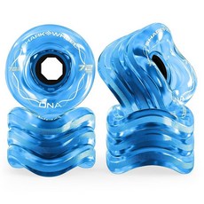 샤크 휠 72mm 롱보드 크루징 DNA 포뮬러 4개 세트, Sapphire., Sapphire.