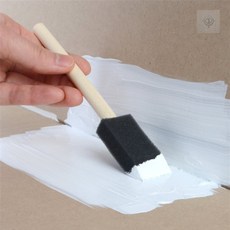 트러스트라인 미술 스폰지 붓 2.5cm 가구페인팅