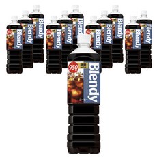 AGF Blendy 瓶裝濃縮咖啡 微糖, 12個, 950ml