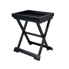 캐리어 선반 러기지 랙 짐 원목 보관 폴딩 가방 펜션 루프 호텔 수하물 접이식 프레임, 1개, J-69 블랙