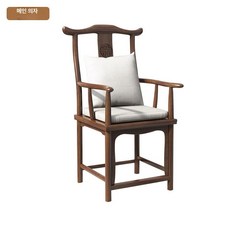 라탄 등나무 홈카페 야외 라운지체어 카페 가정용 철제, 메인 오크