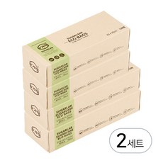 슈가랩 에코백 대 25cm x 40cm 2p + 중 20cm x 35cm 2p, 혼합, 2세트