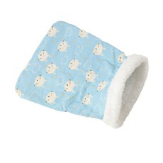 寵物睡袋 趣味柔軟睡袋, 藍色, 1個