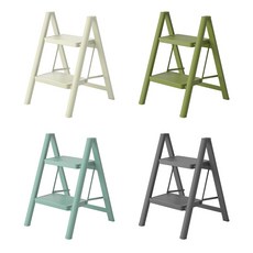 [리퍼] 가정용 접이식 사다리 A11 plus 2단 KLA-3944 세차 청소 인테리어 발판 스툴, 스타그레이