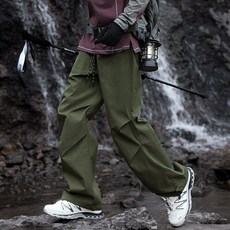 M-5XL 衝鋒褲女 加絨冬季防寒褲女 闊腿褲 加絨長褲 雪地褲 防潑水衝鋒褲 滑雪褲 防風褲 防水褲 工裝褲 冬季長褲