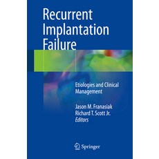 (영문도서)Recurrent Implantation Failure: Etiologies and Clinical Management Hardcover, Springer, English, 9783319719665