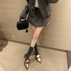 투니스 여성 스틸레토 슬링백 힐 3cm