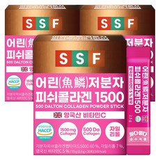 순수식품 저분자피쉬콜라겐 1500, 75g, 3개
