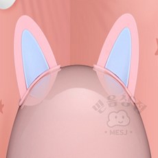 파워 헬멧장식 고양이 귀 귀장식, 핑크