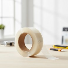 오공 청 보호테이프 보호랩 비닐테이프 100mm 150M, 1개