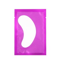 하이드로겔 익스텐션 속눈썹 익스텐션 메이크업용 50 쌍/로트 패치 아이패치 연장 재료 롱패딩, 50pairs--purple