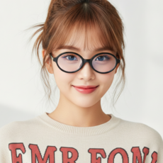 온더밸류 여자 블루라이트 차단 긱시크 안경 패션 뿔테