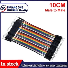 3.3V/5V MB102 브레드보드 전원 모듈 + 65 점퍼 와이어 830 포인트 Arduino 키트용 프로토타입 빵, 11 10CM male to male, 1개