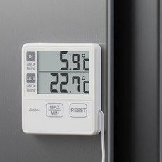 드레텍 냉장고온도계 O-407, 모델명/품번, 1개