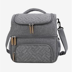 어썸앤유 2단 멀티 보냉가방 아이스가방 쿨러백 25L 회색, 그레이, 1개