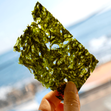 [유나어업] 무염산 곱창김 100매 남해안 산지직송, 1개, 380g