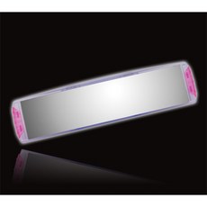 IDFR 適用於 汽車精品 精緻車內後照鏡 (廣角) 粉紅色 270mm MIT, 1個