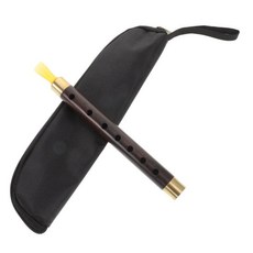 전문가용 키 플루트 악기 중국 민속 음악 문화 공연용 휴대용, 1개, 기본, 기본