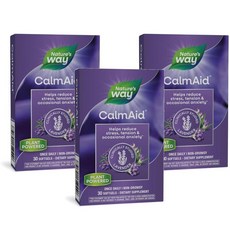 네이처스웨이 캄에이드 라벤더 소프트젤, 3개, 30정