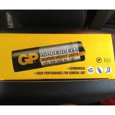 GP超霸 超級環保碳鋅電池3號4粒/4號4粒, 1個, 3號1小盒