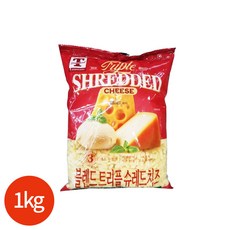 T 스탠다드 블렌드 트리플 슈레드 치즈 1kg, 1개, 1000g