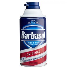 Barbasol 바바솔 오리지날 면도크림, 1개, 283g