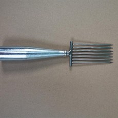 낚시 통발 어망 민물 통발용 미끼 투망 밑밥 미꾸라지, 7단 밀집 포크 + 메탈 핸들