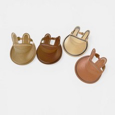 키들리KC 귀염뽀짝래빗썬캡<br><베이지/브라운/아이보리/핑크><br>*FREE(48~52)*