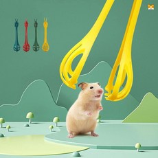 햄스터 집게 잡기 물림방지 쥐덪 쥐덫 침구청소, 레드, 레드
