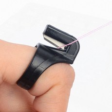 수선 바느질할때 손가락 찔림방지 재봉반지 1p 쇠골무 뜨개질 골무 쪽가위반지