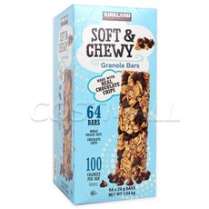 커클랜드 소프트앤츄이 그래놀라바 1.54kg 64개, 1세트