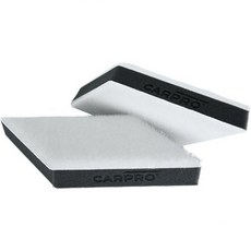 CARPRO 마이크로버프 어플리케이터 - 가죽 플라스틱 비닐 및 실내 청소용 내부 스크러빙 스펀지 자동차 디테일 패드 텍스처 플라스틱 표면용 1, CARPRO 마이크로버프 어플리케이터 - 가죽, 플라스