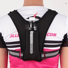 운동할때 러닝 조깅 달리기 조끼 형식 가방 휴대폰 백 Al428, 블랙(야광)