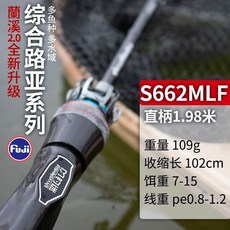 釣友俱樂部 釣迷瀾蘭溪2.0 泛用路亞竿 富士O環 碳素 遠投 拋投桿 魚竿