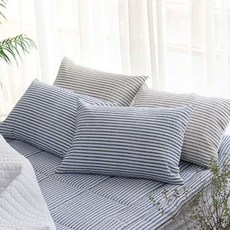 여름용 아리엘 시어서커 베개커버 50x7031996693, 그레이