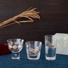 東洋佐佐木 日本製 吉祥紋清酒杯 玻璃酒器, 1個