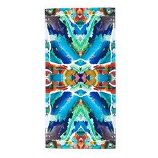 LIFEBEAT x SABRINA HSIEH翠綠塗鴉牆單車運動旅行魔術頭巾