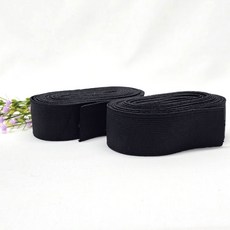 드림토리 허리고무밴드 38mm 4.5M(5마), 2개, 검정