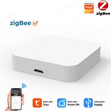스마트 허브 게이트웨이 원격 제어 Tuya 라이프 APP Zigbee 3.0 홈 자동화 장치 무선 브리지는 Alexa Google과 함께 작동합니다., Zigbee Gateway, 기타