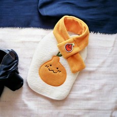 모던펫 모과 뽀글이 강아지 니트 조끼, 화이트, 1개