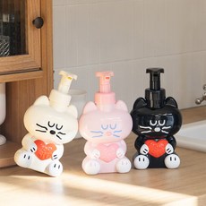브런치브라더 모그리 버블 디스펜서, 1개, 핑크