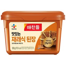해찬들 재래식 된장, 500g, 10개