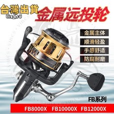 Lizard 全金屬遠投紡車輪, FBE3000