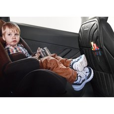 3D Mats 汽車椅背多功能防踢墊, 1個