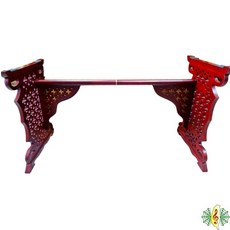 實木縷空紫檀紅木箏架 H型古箏架 網音樂城, 1個