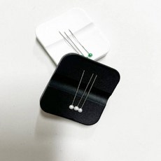 자석 핀봉 바늘 옷핀 자석 보관함, 본상품, 블랙