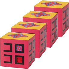 알엘와플케이크 코로코로 미니 와플 스트로베리, 4개