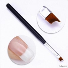 젤네일 정교한 사선 브러쉬 프렌치 라인 셀프 그라데이션 네일아트 붓, 1개, 브러쉬 067580DC