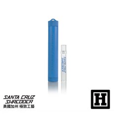 Santa Cruz Hemp 攜帶型玻璃菸斗 美國製 420, 藍色, 1個