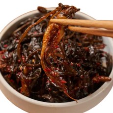 [엠마홈] 밥도둑 반찬 영양듬뿍 고들빼기무침 국내가공, 1kg, 1개